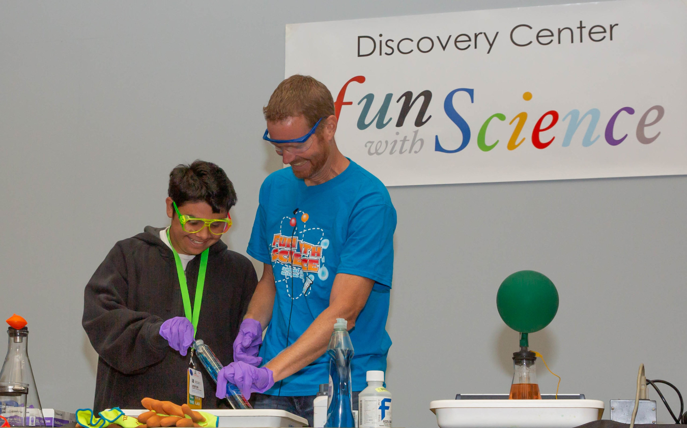 More than 200 students from San Joaquin, Stanislaus and Contra Costa counties visited LLNL for STEM Day at the Laboratory.