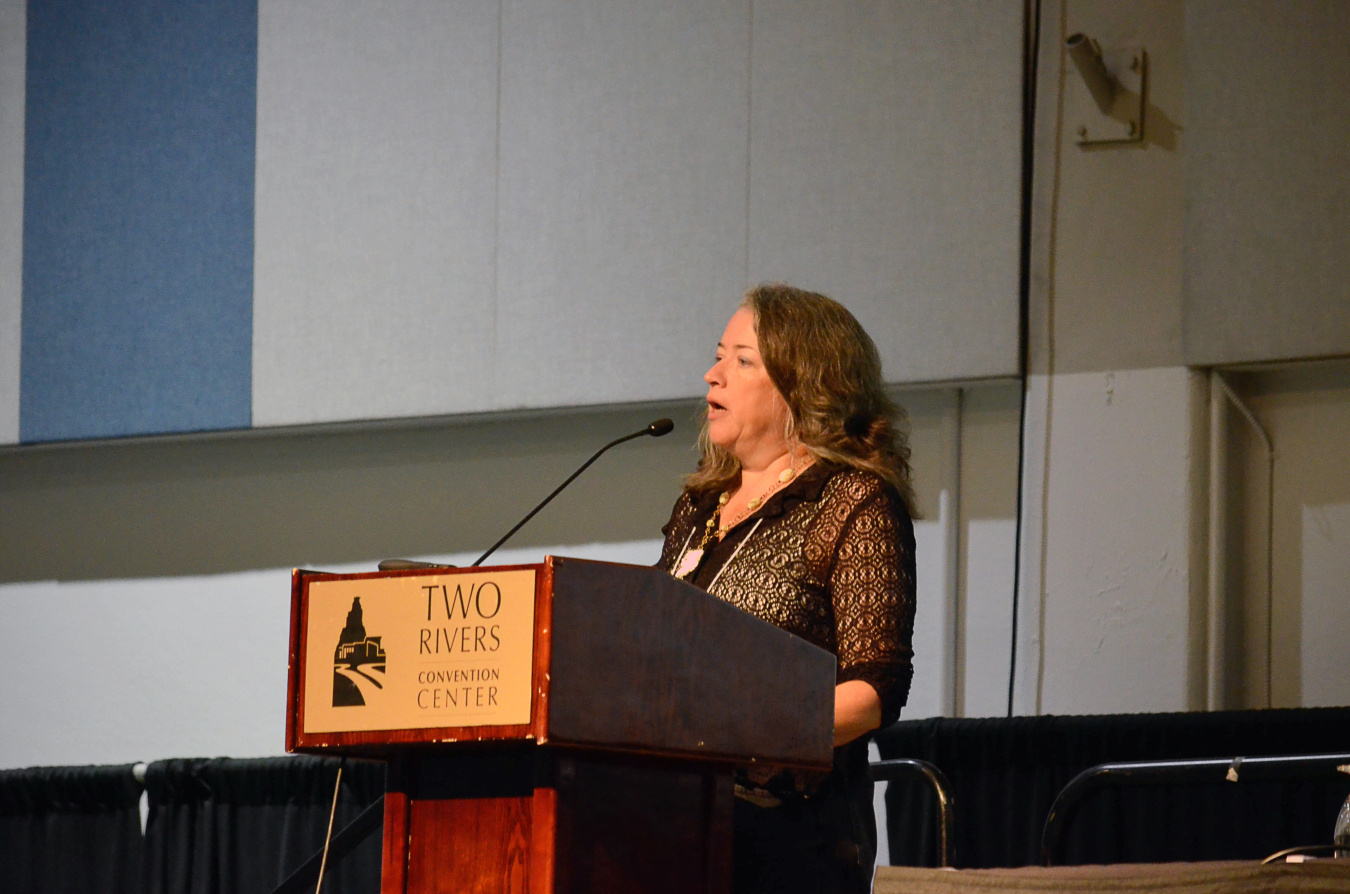Linda Sheader describes the gathering of data on indigenous inhabitants at DRUM sites.