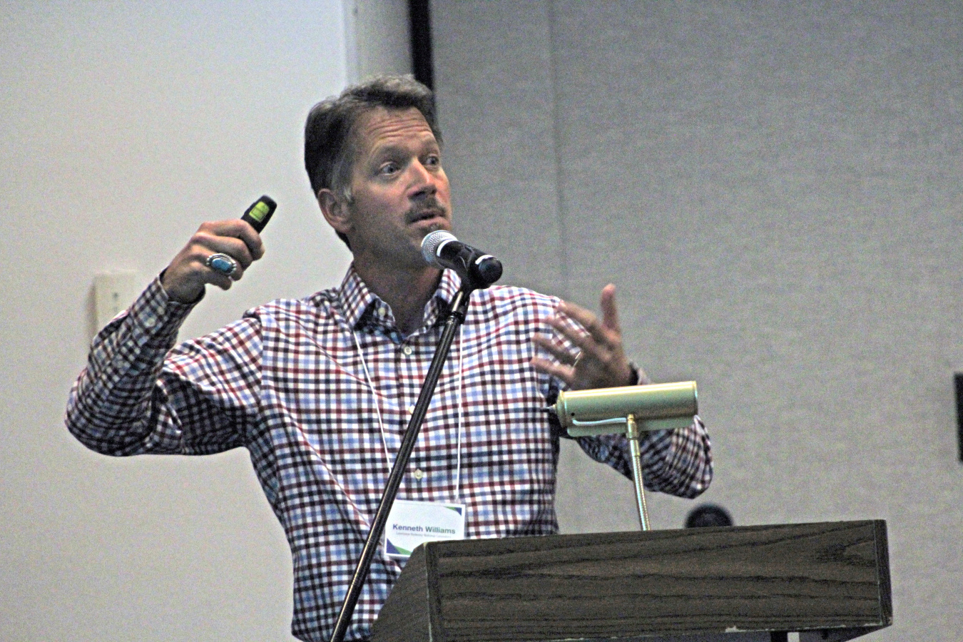 Kenneth Williams uses the Rifle, Colorado, Disposal/Processing Site as an example of a natural laboratory for investigating the underlying causes for uranium plume persistence.