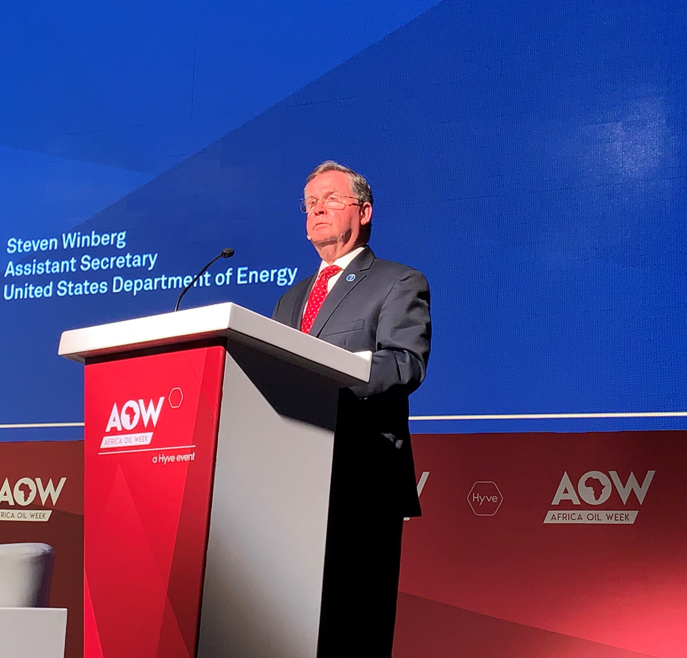 Assistant Secretary for Fossil Energy Steven Winberg AOW 2019