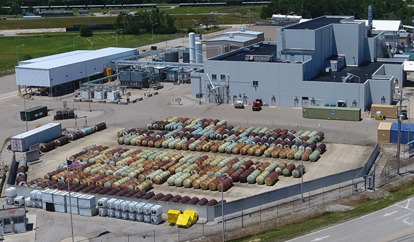 Three years of safety improvements at the Portsmouth Depleted Uranium Hexafluoride Conversion facility were recently underscored by DOE’s Voluntary Protection Program Star status recognition.