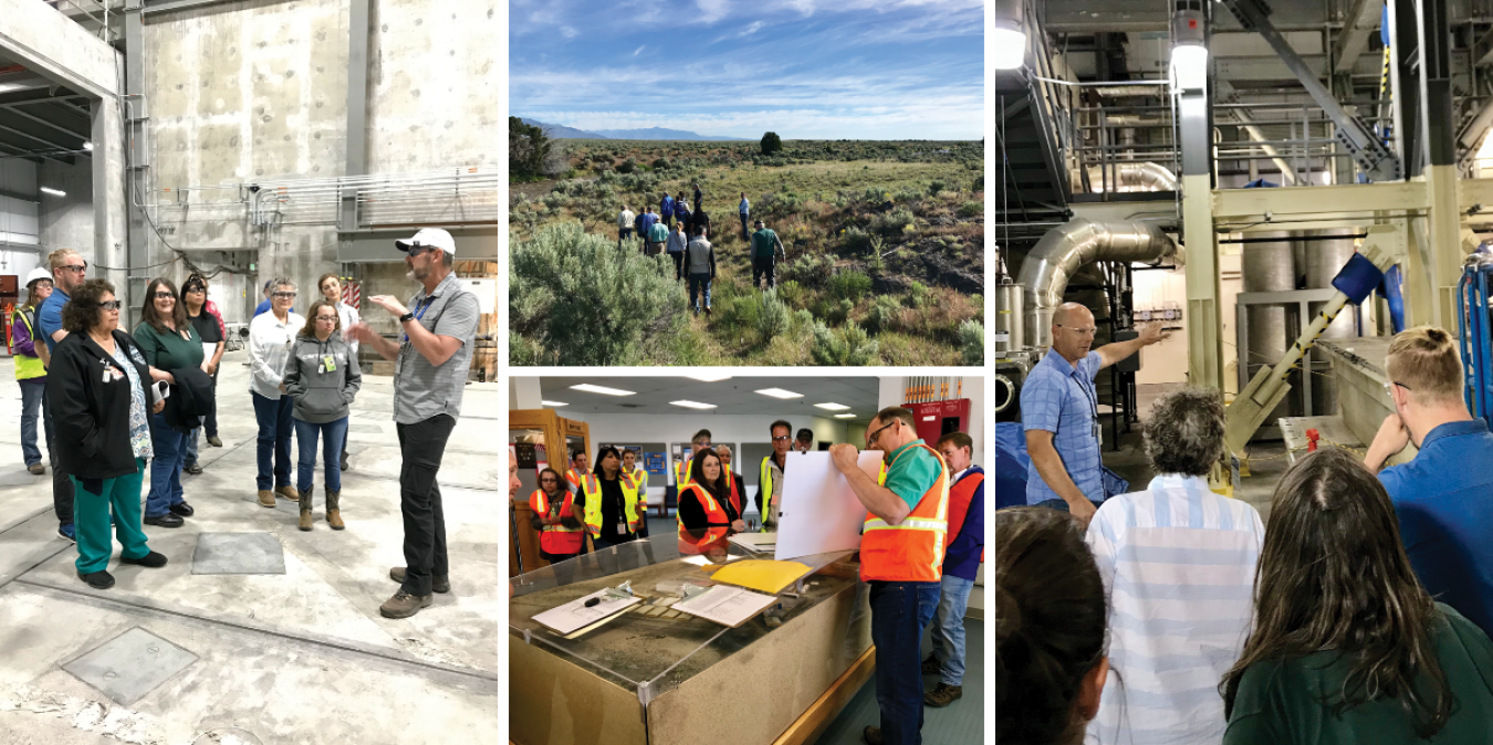 ICP CAB members participated in an archaeological and facilities tour of the Idaho Site in June 2019.