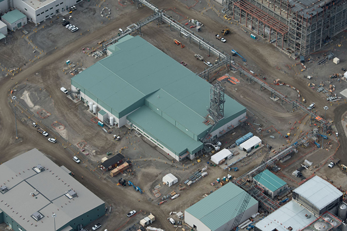 Construction is finished for the Analytical Laboratory at Hanford’s Waste Treatment and Immobilization Plant.
