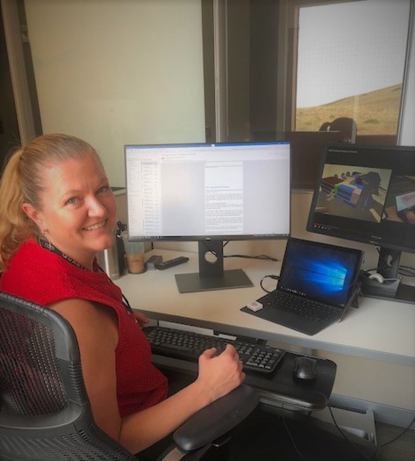 Sarah Truitt works at NREL.