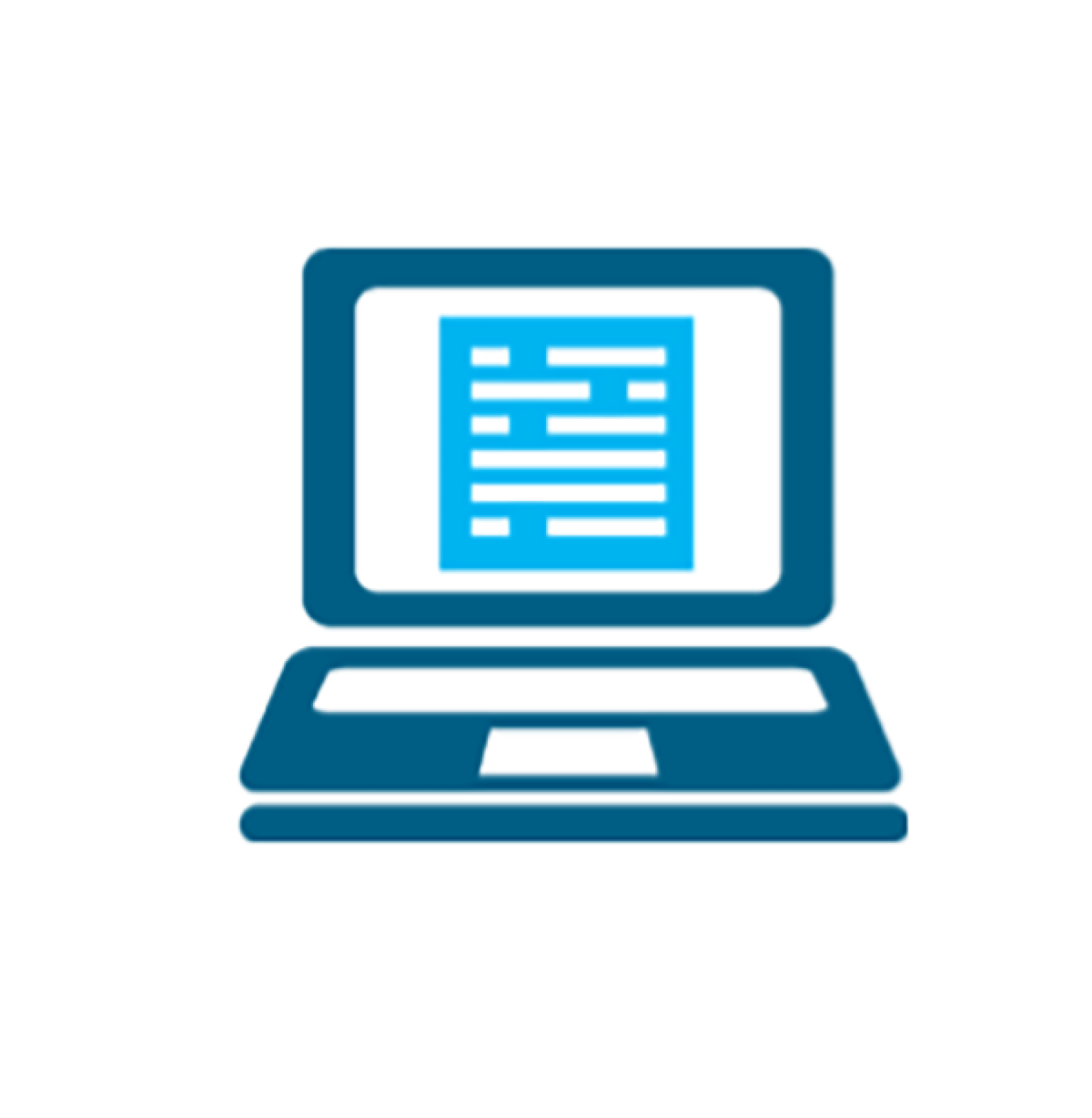 Icon of a desktop computer.