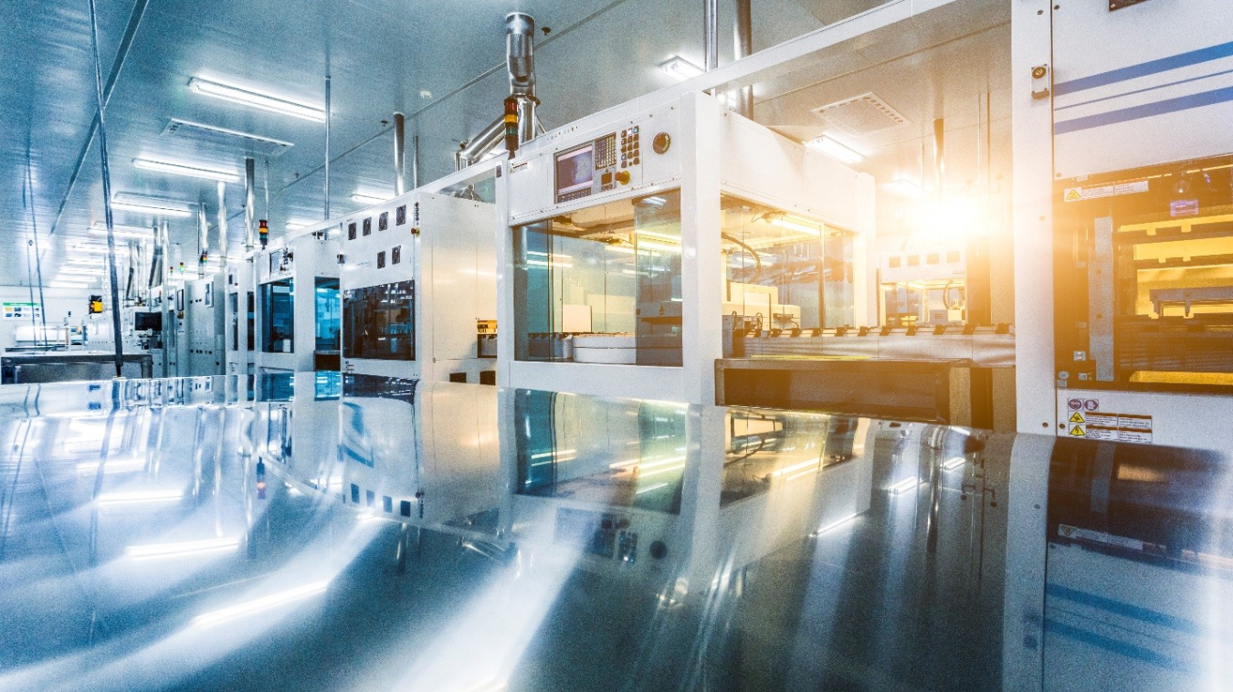 Solar Panel Manufacturing getty