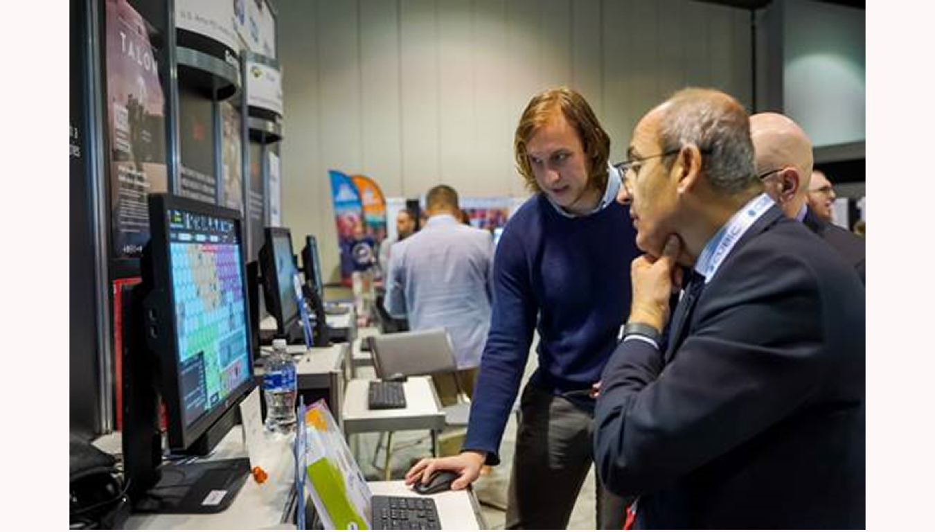 ake Tibbetts (far left), a University of California, Berkeley student and a research assistant at the Lab’s Center for Global Security Research, and Jon Whetzel (middle), a researcher at Sandia National Laboratories/California, provide a demonstration.