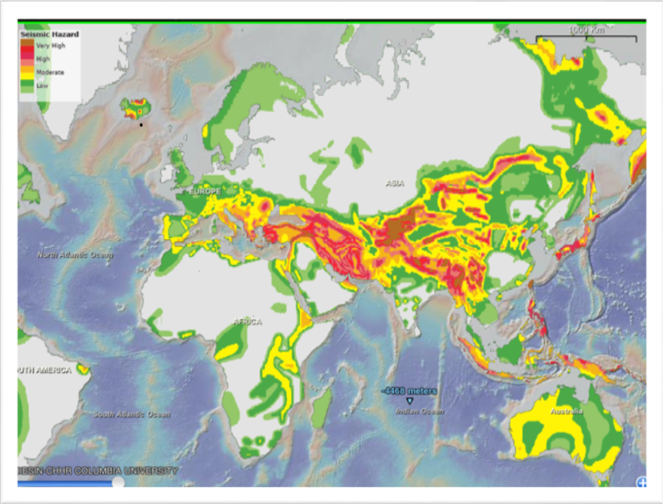 Seismic Map Image Photo