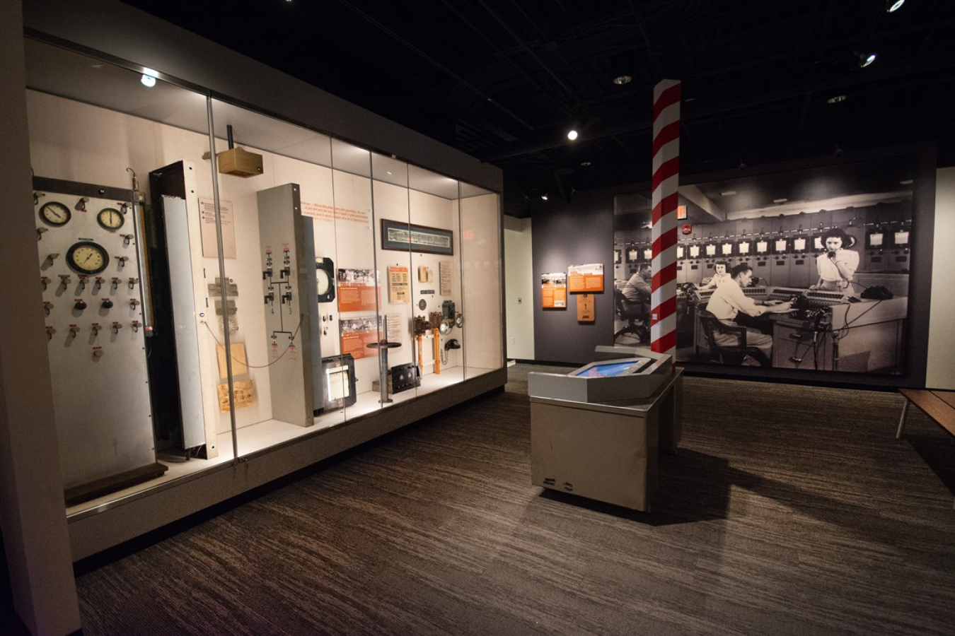 A view inside the K-25 History Center