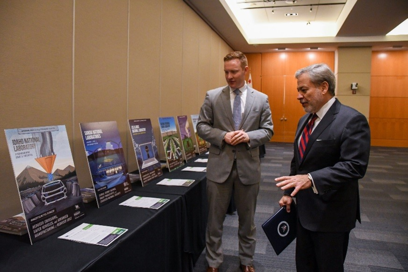 Conner and Sec. Brouillette