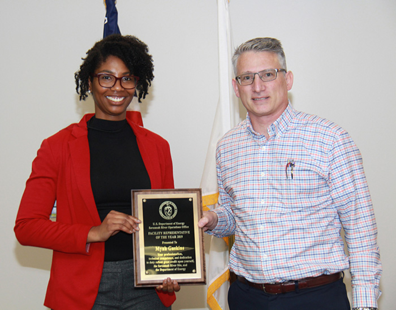 DOE-Savannah River (DOE-SR) employs more than 60 engineers who are responsible for oversight of EM operations and the work performed by Savannah River Site contractors. During Engineers Week, DOE-SR held its annual employee awards ceremony. 