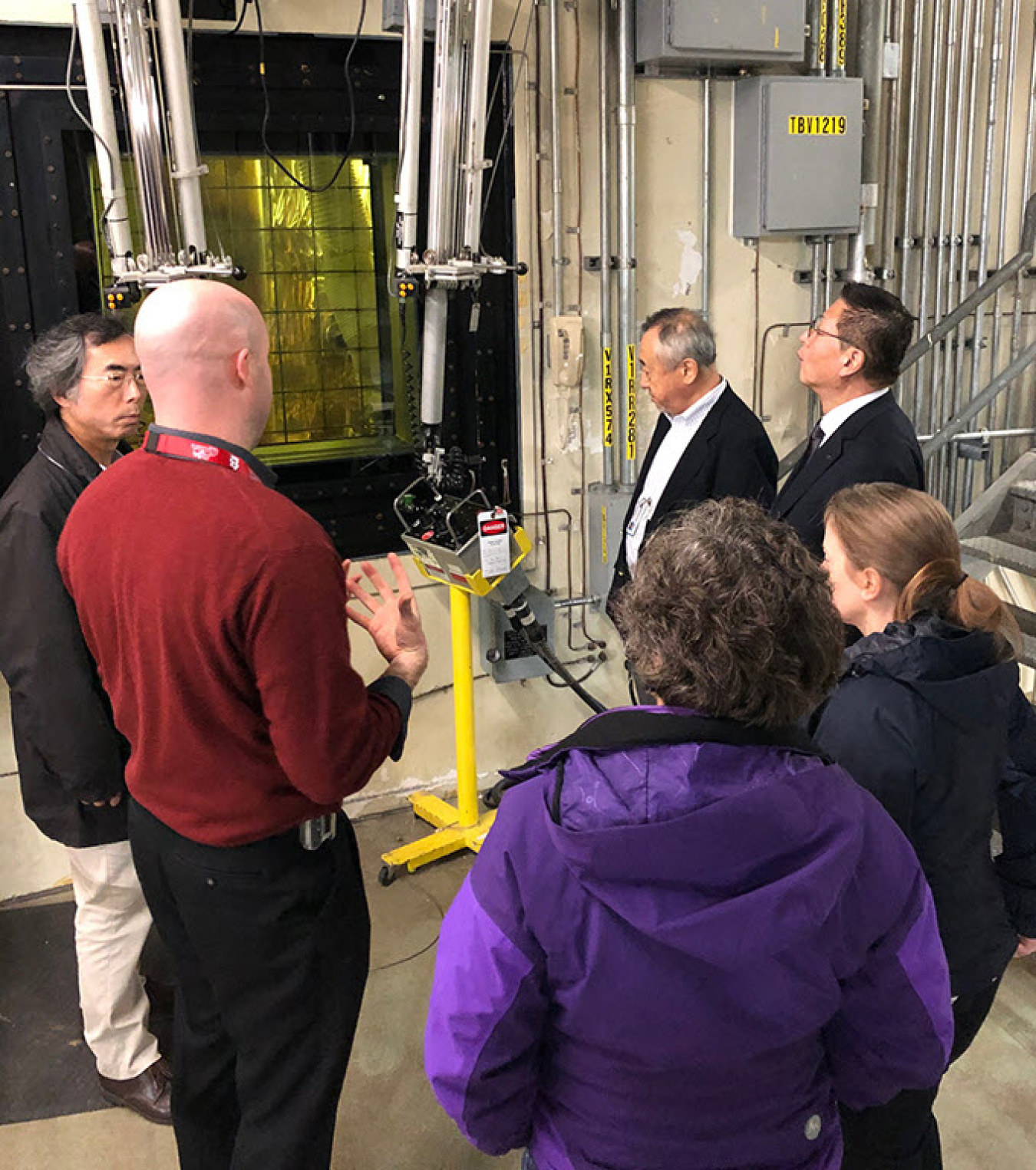 Visitors headed to the Waste Management Symposia in Phoenix were given a special tour of the Savannah River Site on March 5.