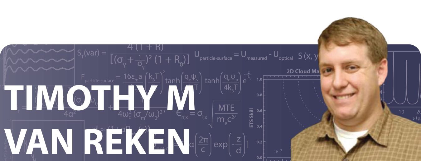 Timothy M. VanReken: Then and Now / 2010 Early Career Award Winner