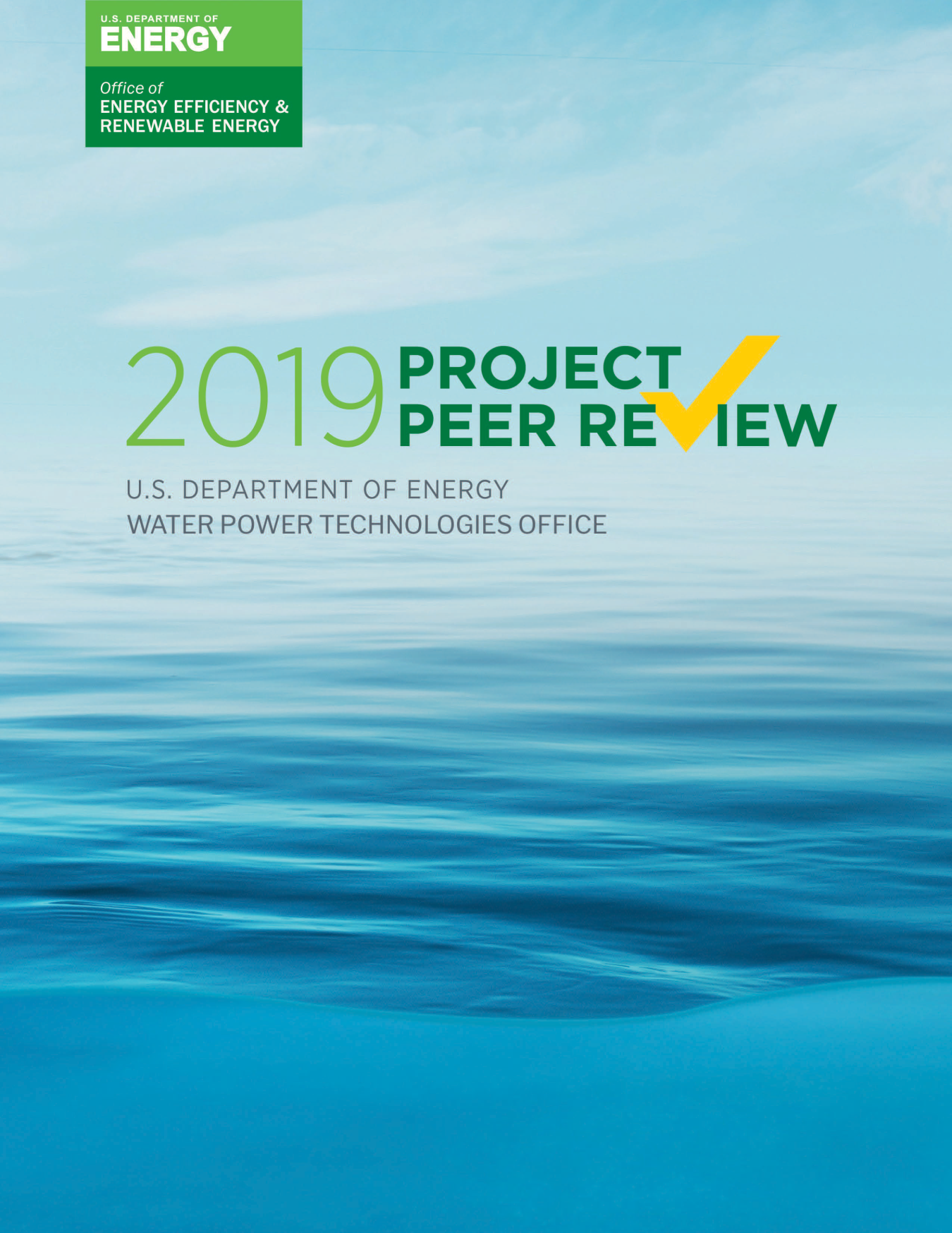 Illustrated cover of the WPTO 2019 peer review report.