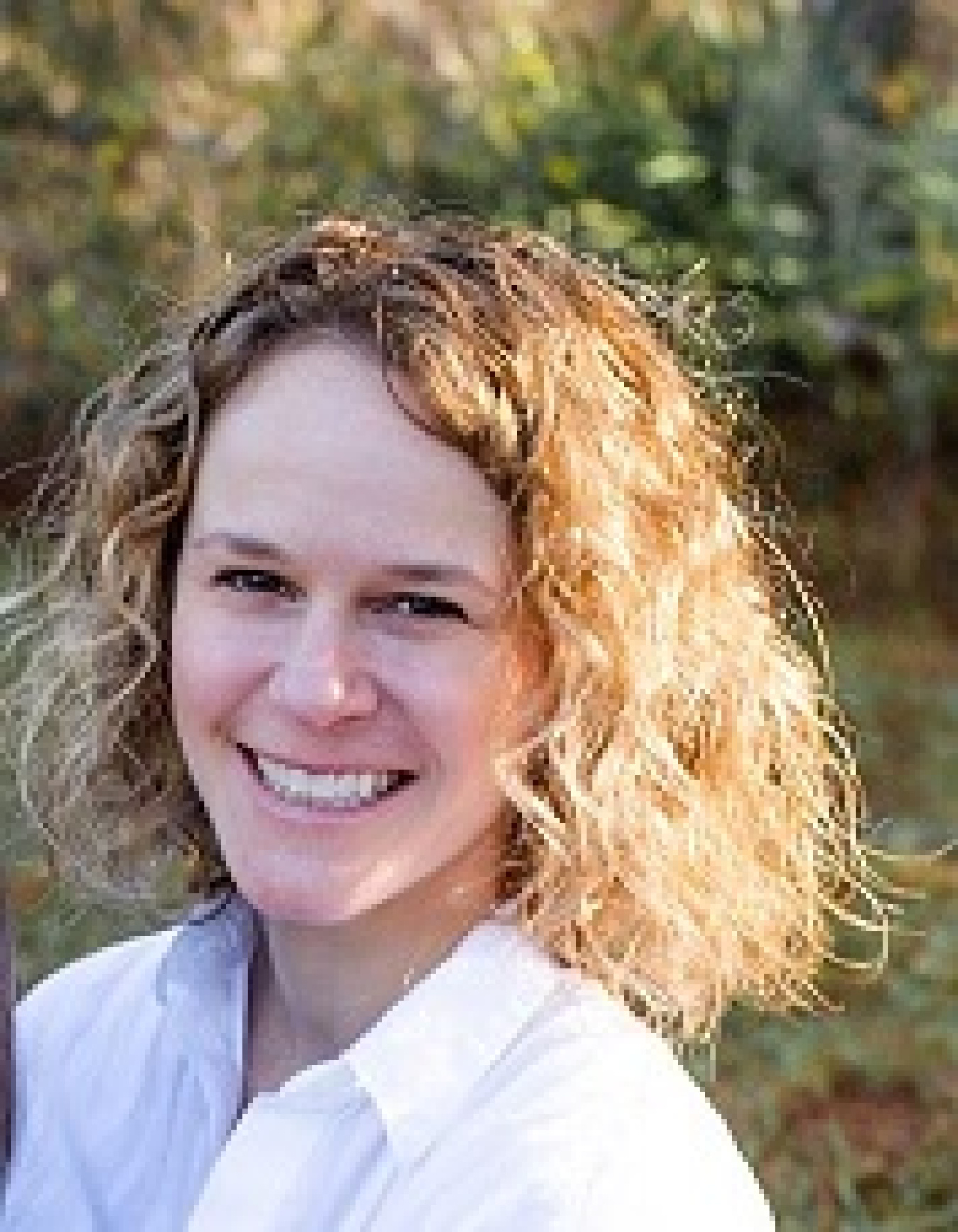 Head and shoulder shot of Sarah Garman
