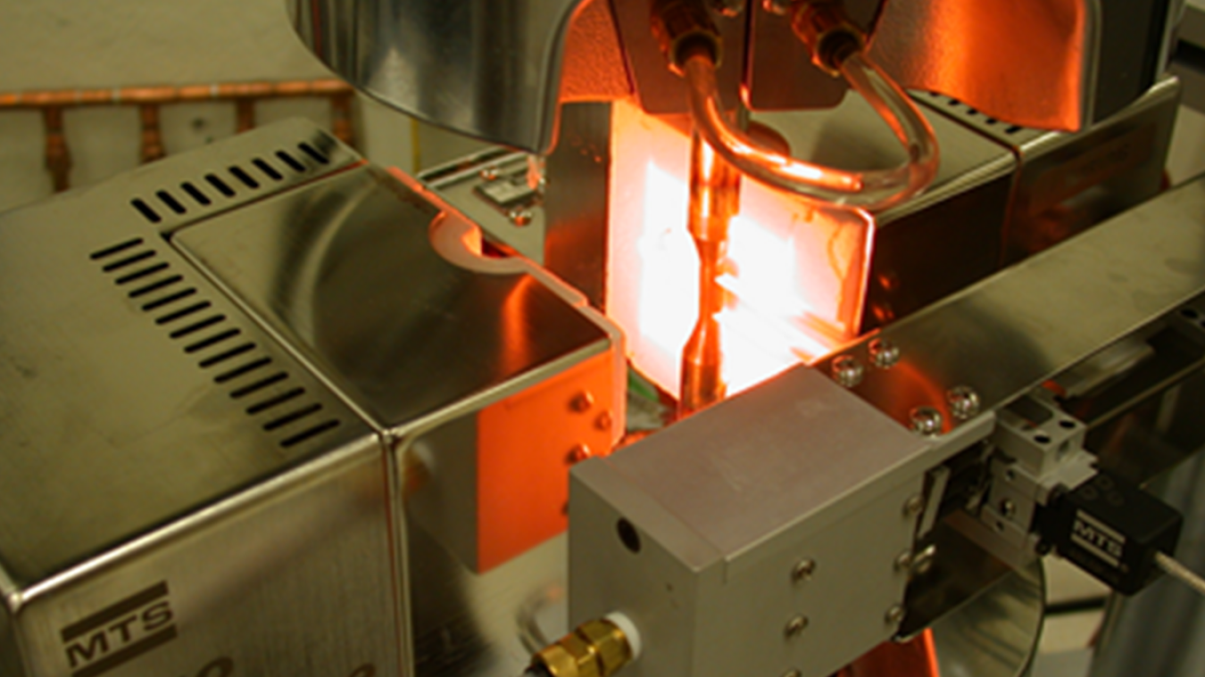 Alloy 617 high temperature creep test