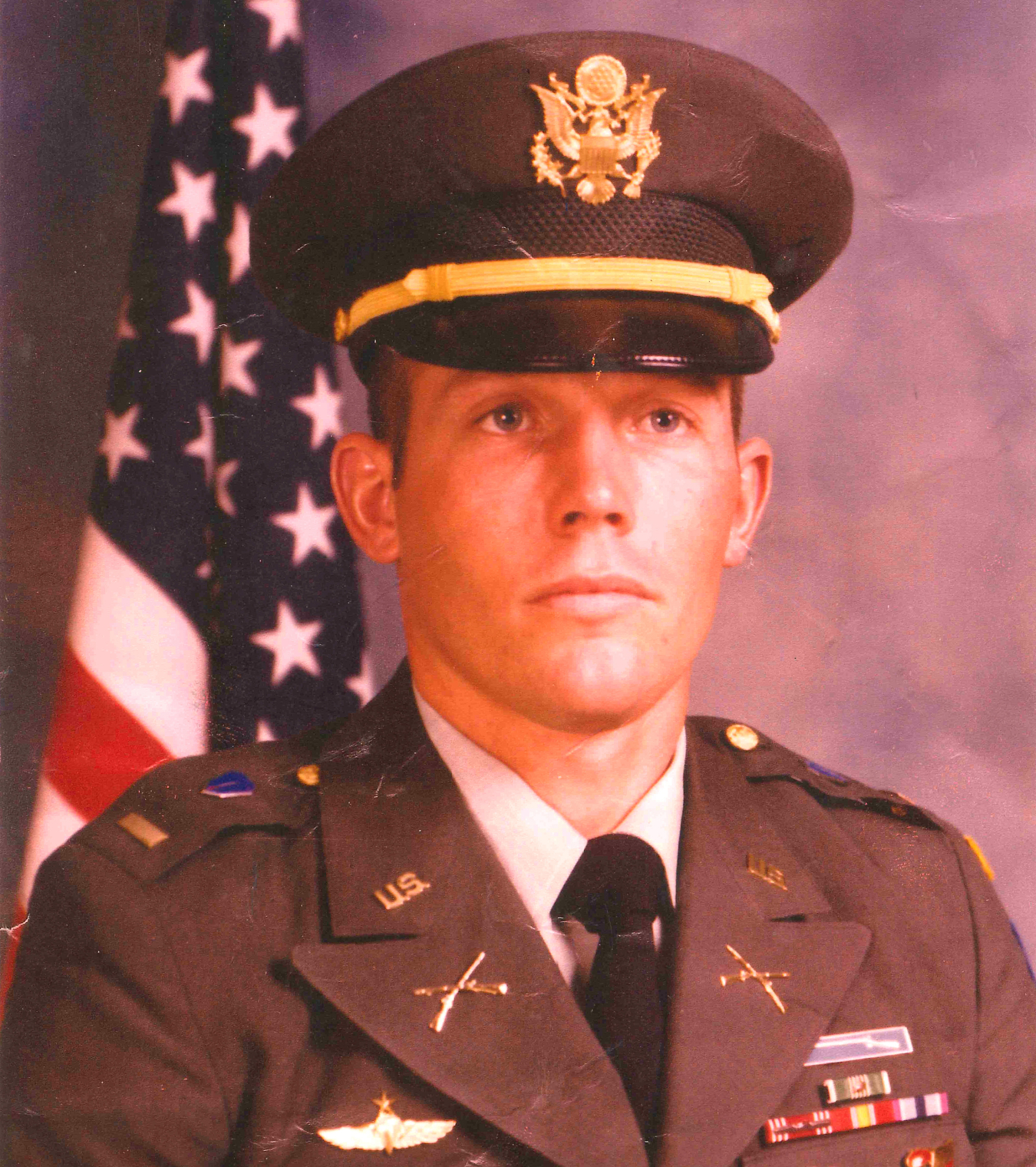 Bruce Akers at Fort Benning, Georgia, 1981.