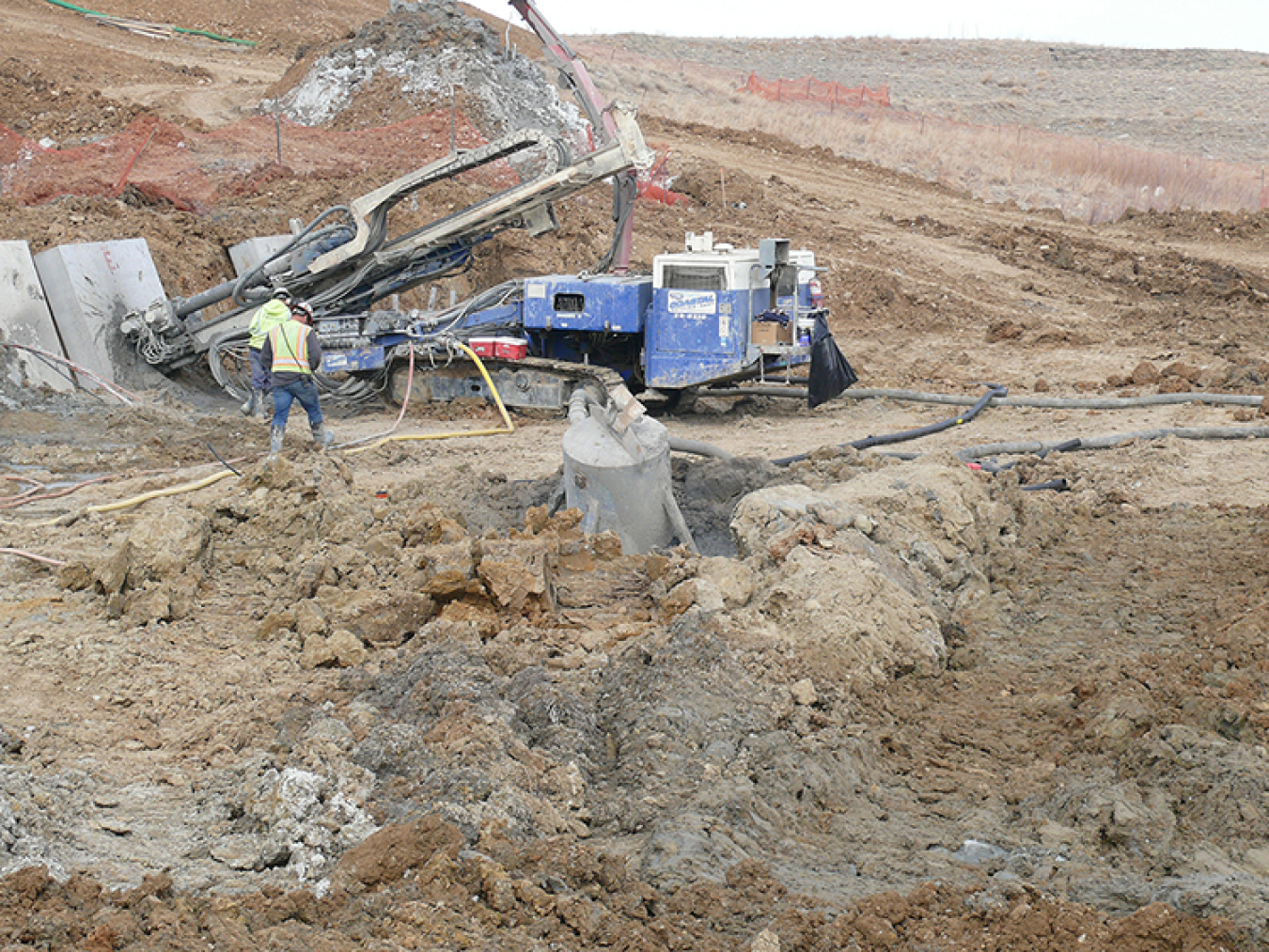 Rocky Flats OLF Anchor Drilling