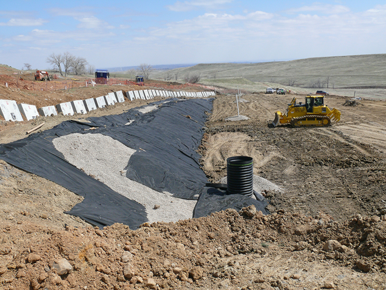 Rocky Flats OLF Drain Installation