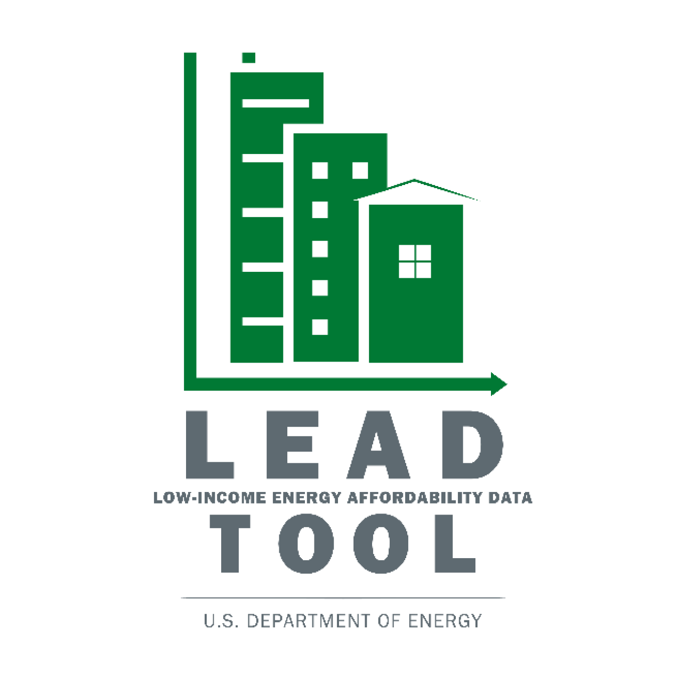 A logo for the Low-Income Energy Affordability Data (LEAD) Tool