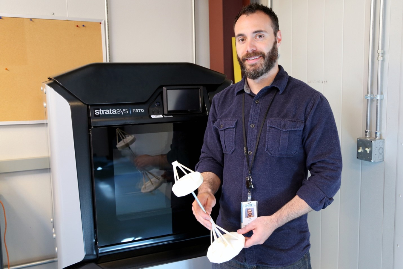 Scott Jenne works at NREL in ocean research.