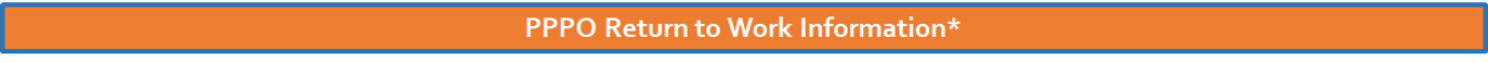 Click here to find the latest return-to-work information for PPPO employees and contractors