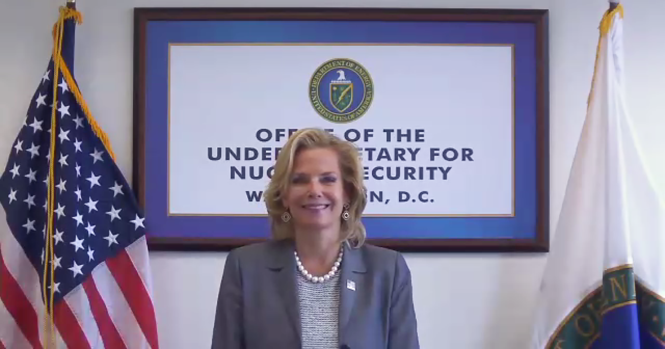 NNSA Administrator Lisa E. Gordon-Hagerty spoke virtually to the Center for Strategic and International Studies' Project on Nuclear Issues Summer Conference last month, and encouraged attendees to join the Nuclear Security Enterprise.