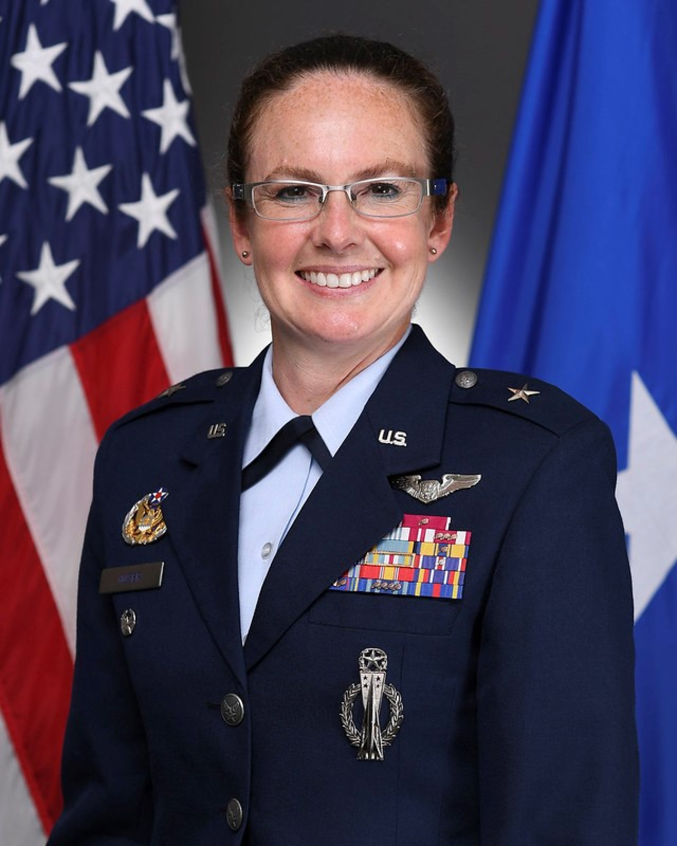 Brig. Gen. Stacy Jo Huser, Principal Assistant Deputy Administrator for Military Application in NNSA's Office of Defense Programs.