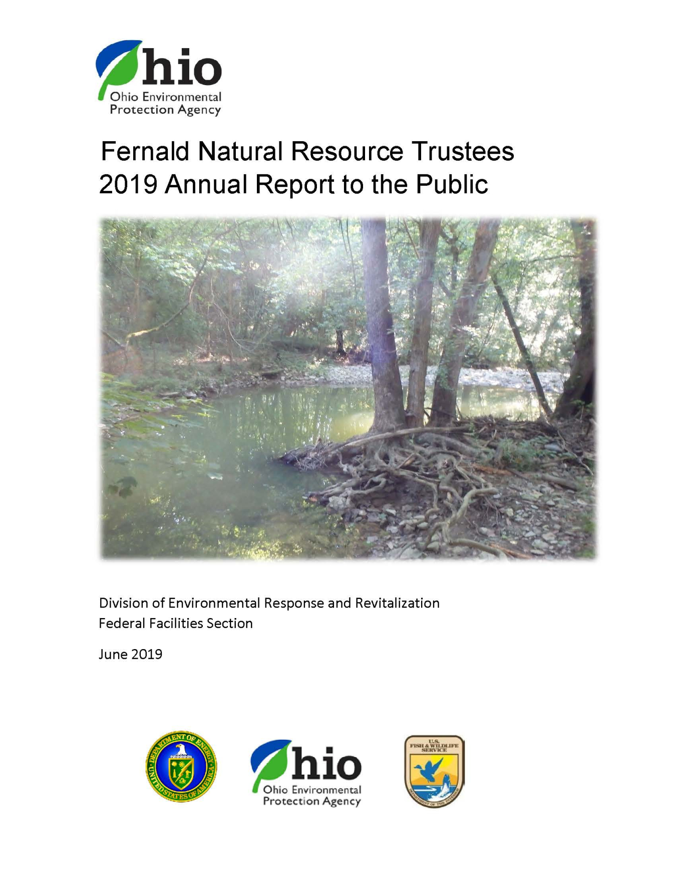 The 2019 Fernald Natural Resource Trustees report details successes of the extensive and ongoing Paddys Run Conservation Project. (Image courtesy of Ohio EPA.)