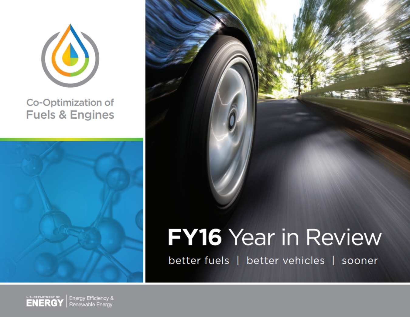 Cover of FY16 Co-Optima Year in Review Report.