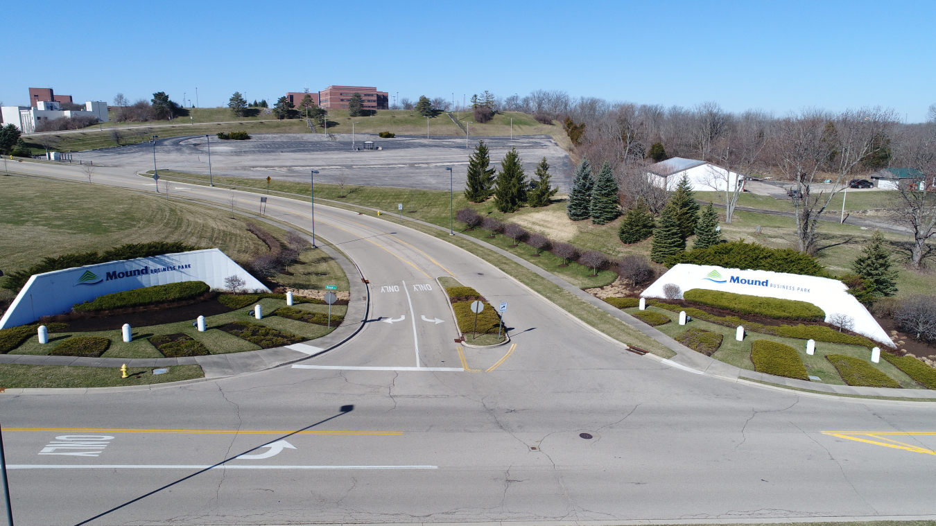 Mound, Ohio, Site Drone Photo