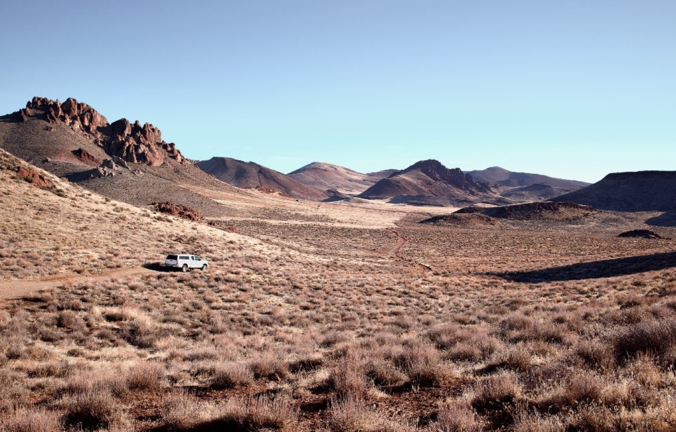 Walker Lane (shown above) is a geologic trough bordering California and Nevada. Its subsurface characteristics are of particular interest to GTO and USGS researchers.