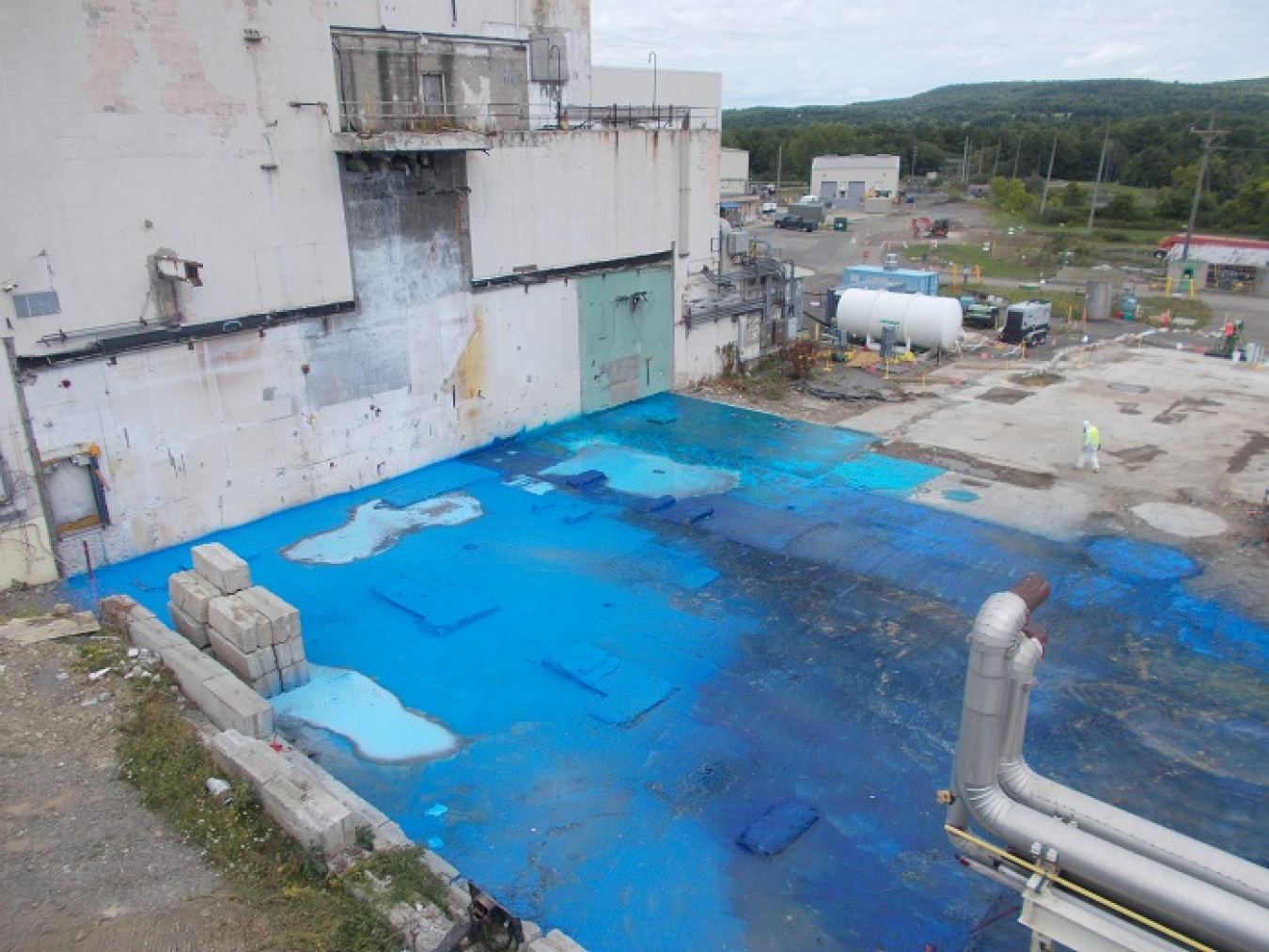 West Valley Encapsulates Slab, Protecting Employees and Environment
