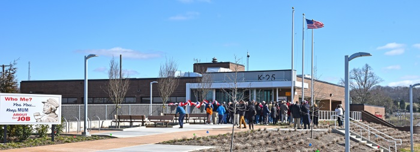 The K-25 History Center opened earlier this year to share stories of the men and women who built and operated the site during the Manhattan Project and Cold War.
