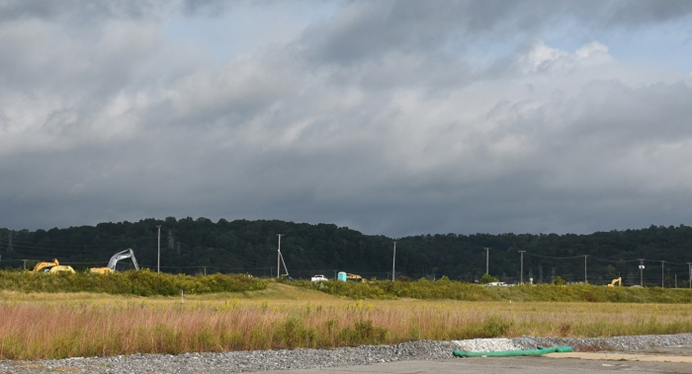 A view of the K-1600 area following completion of demolition. The project marked the last teardown at the East Tennessee Technology Park and concluded an effort that has removed 500 structures at Oak Ridge.