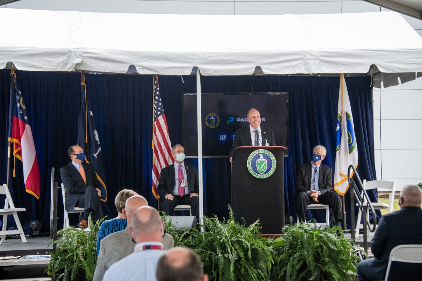 SWPF Ribbon Cutting - Paul Dabbar
