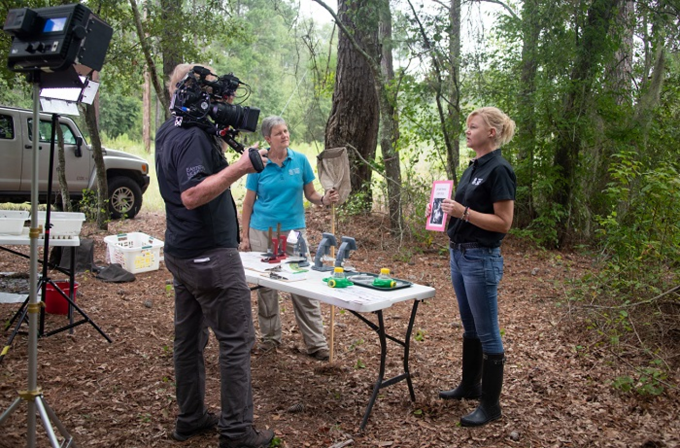 Savannah River Nuclear Solutions (SRNS) is creating a series of videos and learning resources to bring Savannah River Site (SRS) ecology to classrooms in place of traditional field trips to SRS. 