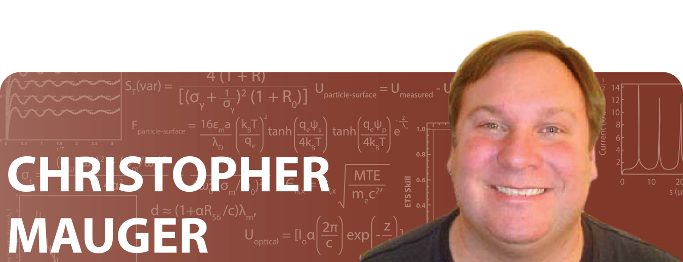 Christopher Mauger: Then and Now / 2010 Early Career Award Winner