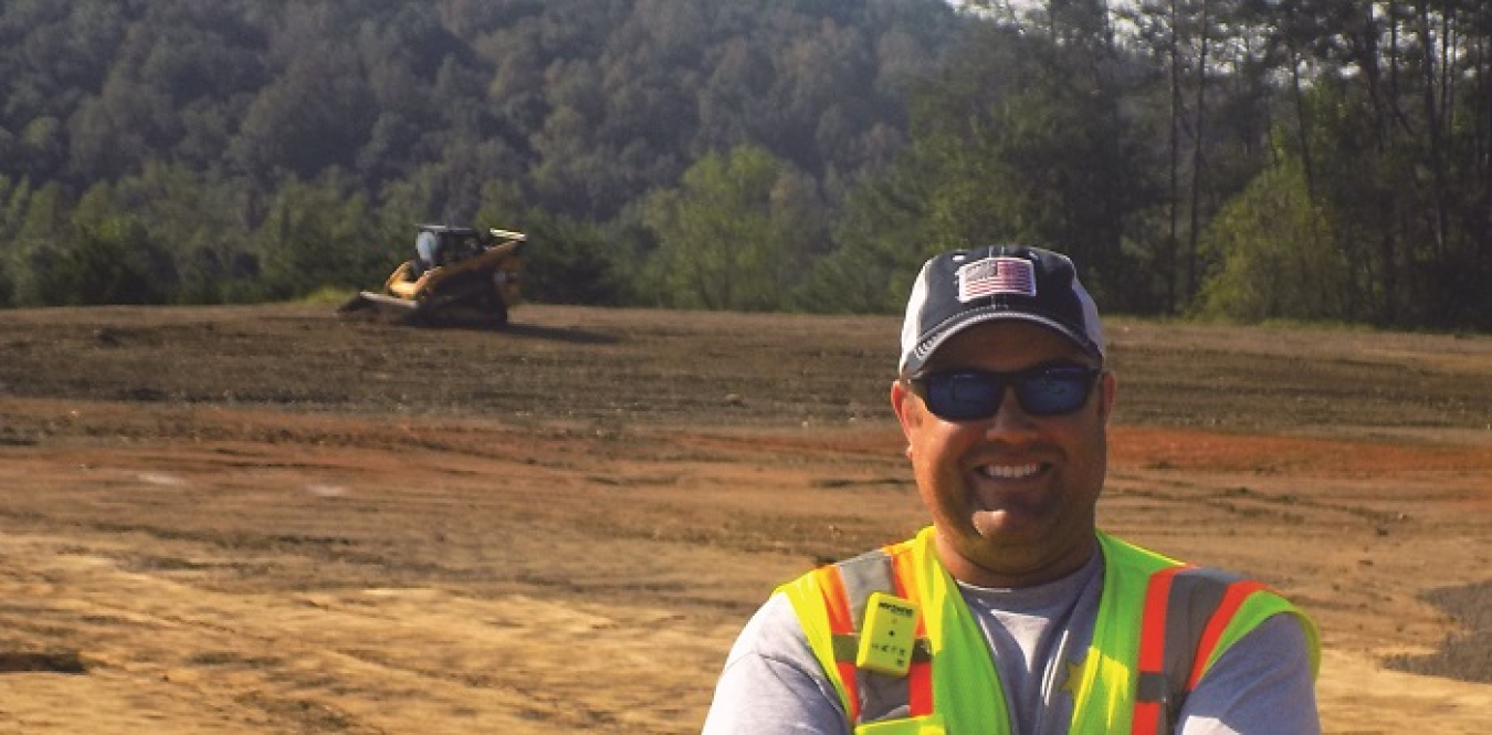 While a transmitter is attached to equipment in the field, the MyZone Technologies Worker Alert Systems technology also has receivers worn by employees.