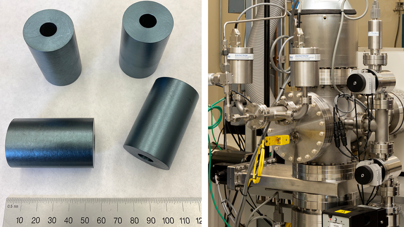 System and Yttrium hydride slugs