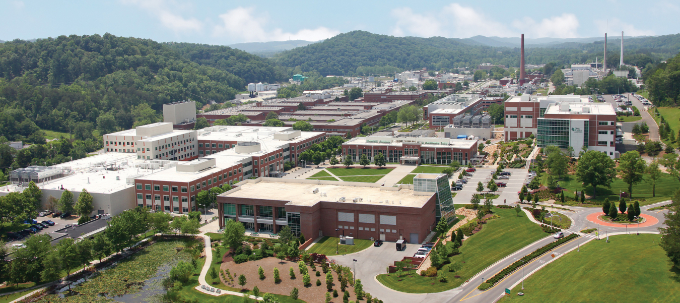 Aerial view of Oak Ridge National Laboratory