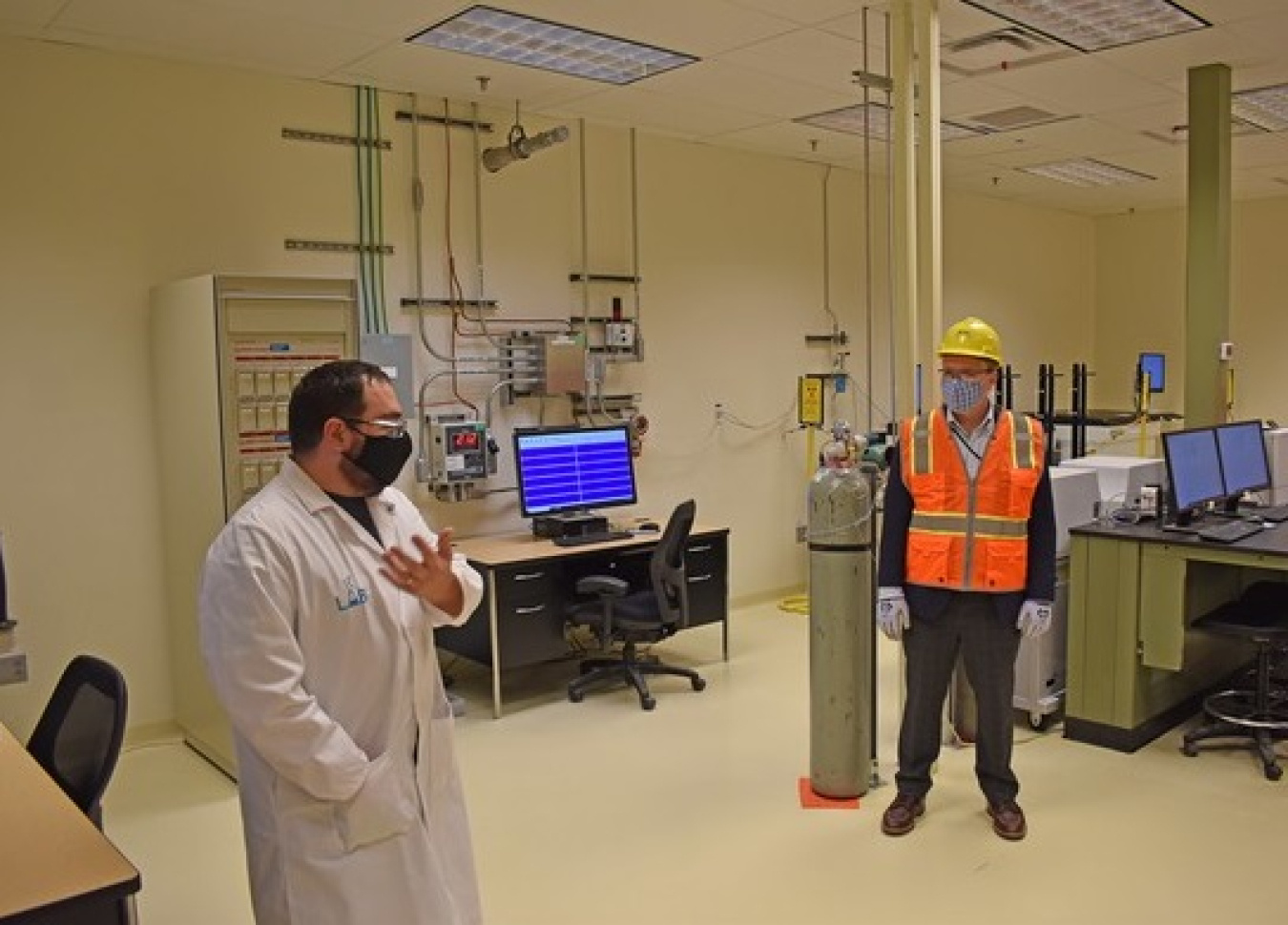 The laboratory will analyze approximately 3,000 samples a year to ensure low-activity tank waste immobilized in glass meets disposal requirements.