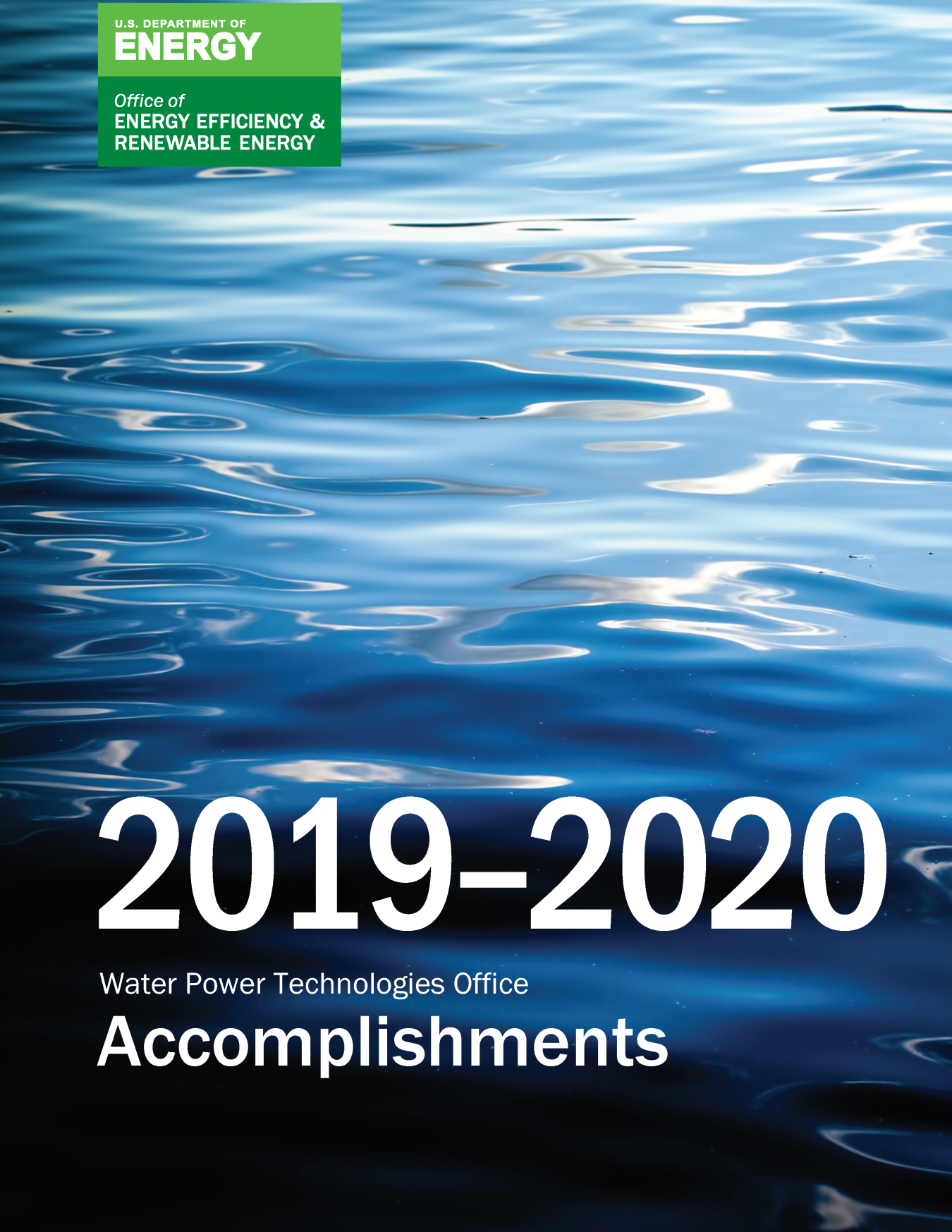 Cover of report "WPTO 2019-2020 Accomplishments"