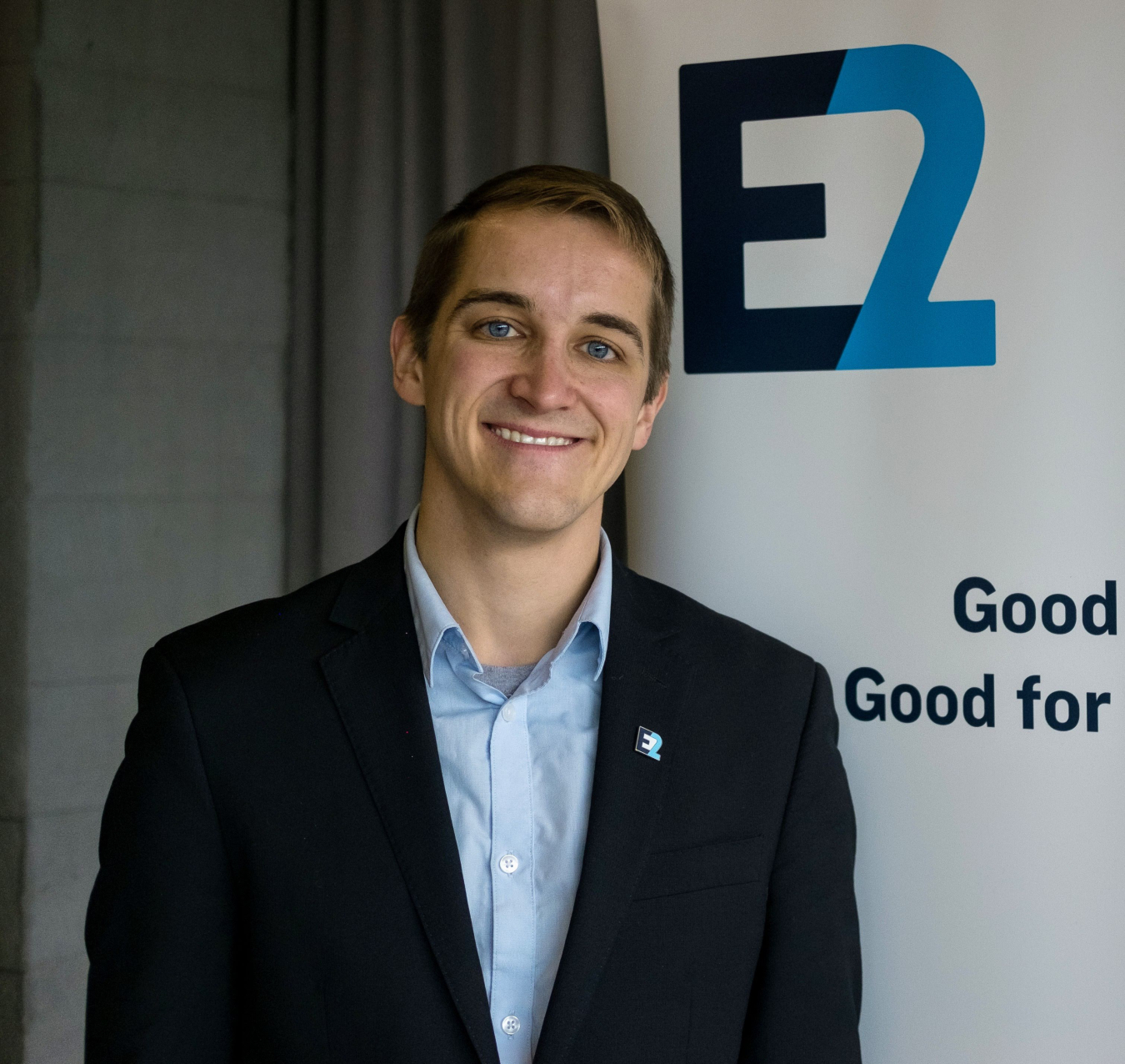 Photo of Adam Hasz, project manager for the Building Technologies Office.