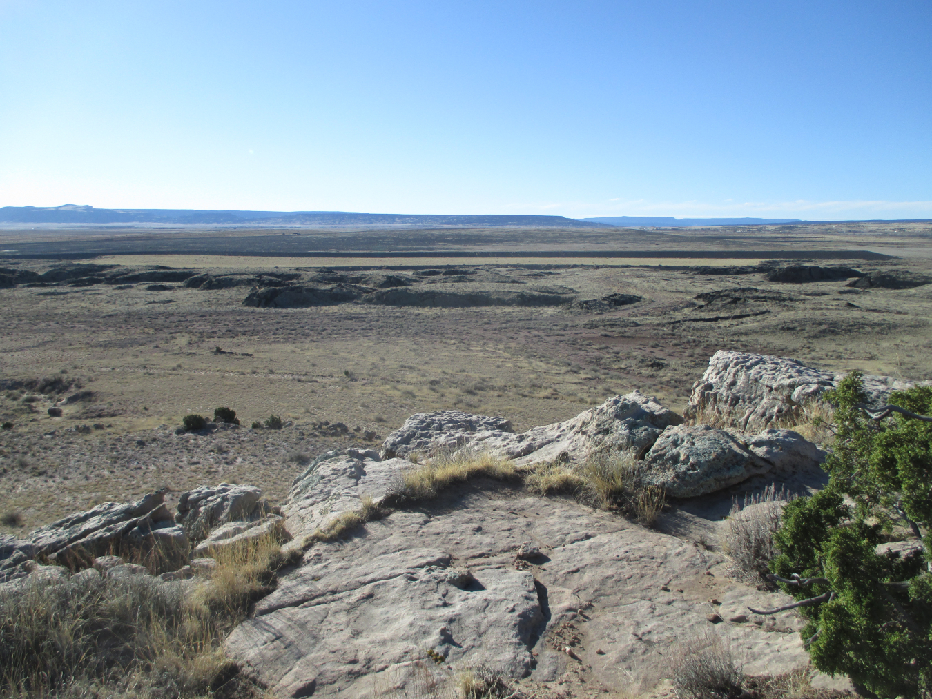 The Bluewater disposal site is approximately 9 miles northwest of Grants, New Mexico. 