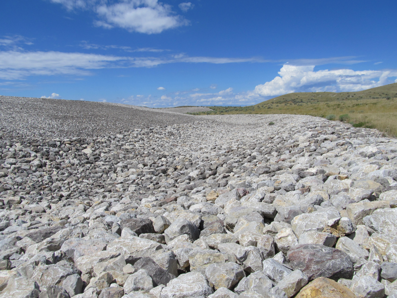 The Maybell disposal site is located in Moffat County in northwest Colorado. The town of Maybell is about 5 miles southwest of the site.