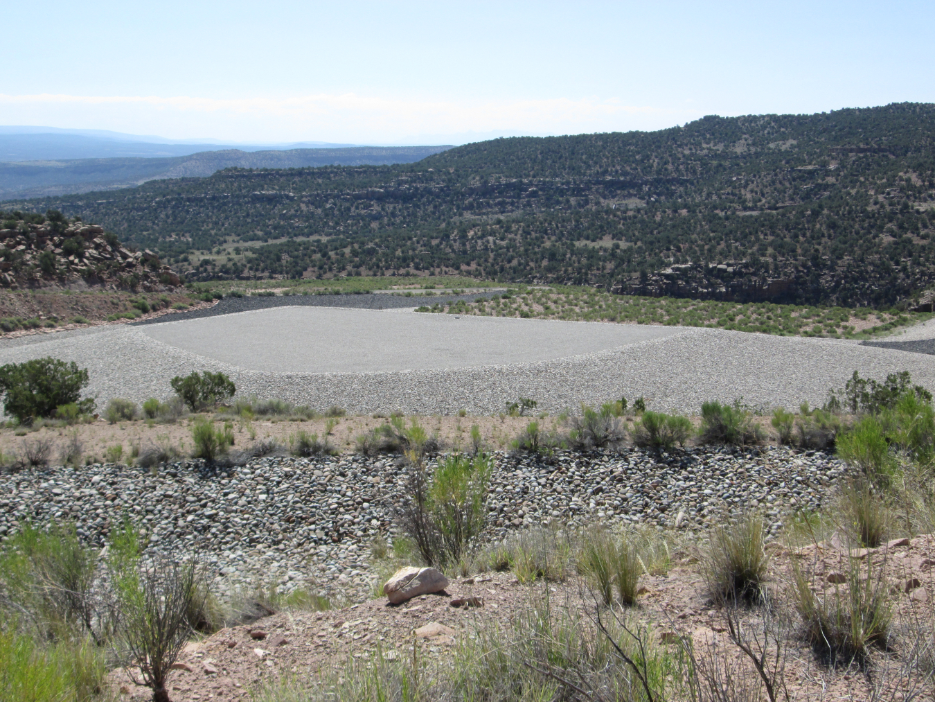 The disposal site is located 15 miles northwest of Naturita, Colorado, totals 27 acres, and contains the Naturita disposal cell.