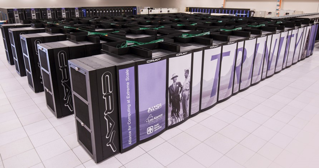 Trinity, at Los Alamos National Laboratory, is the 13th-fastest supercomputer worldwide. 