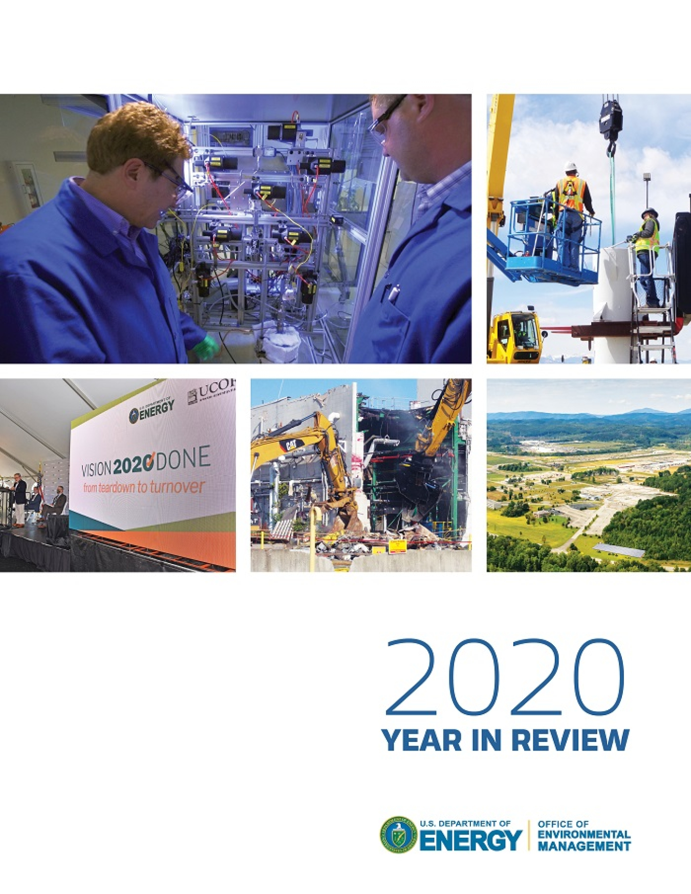 ‘2020 Year in Review’ Highlights EM Accomplishments, Cleanup Priorities