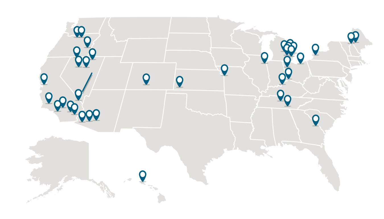 Loan Programs Office portfolio map